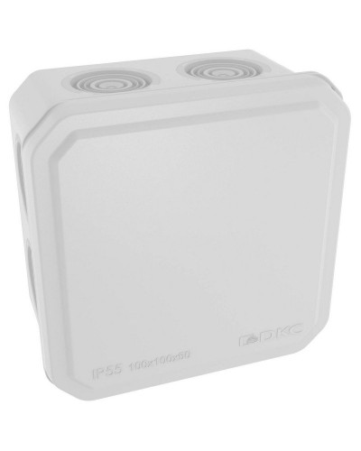 Коробка ответвительная с кабельными вводами IP55, 100х100х50 (53800). Коробка ответвительная. ДКС в Камышине