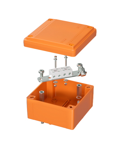 Коробка FS 100х100х50 4P (FSB10404): Коробка ответвительная огнестойкая из термопласта в Камышине