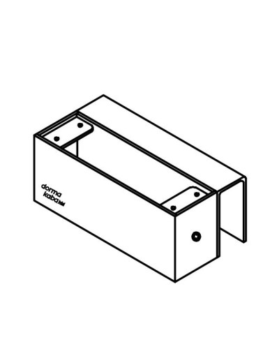 DBA-101 Glass Comfort. Комплект монтажный для цельностеклянной створки, для совместной работы с замком DB100.. dormakaba в Камышине