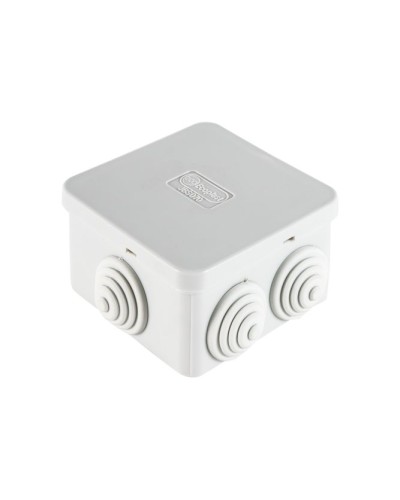 Коробка JBS070 70х70х40, 6 вых., IP44, серая (44056). Коробка монтажная. Экопласт в Камышине