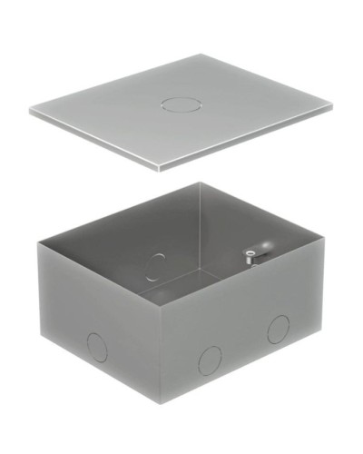 Коробка металлическая с крышкой для заливки в пол BOX/4 (70141): Коробка металлическая с крышкой для заливки в пол 159,6х133,6х75 мм, для люков 70040 в Камышине