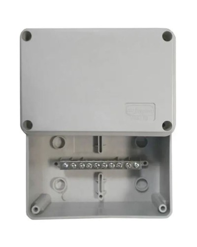 Коробка (КУП) JBS100 100х100х55, 6 вых, IP55 (44007KP): Коробка уравнивания потенциалов (КУП), 6х9мм, 8 зажимов в Камышине