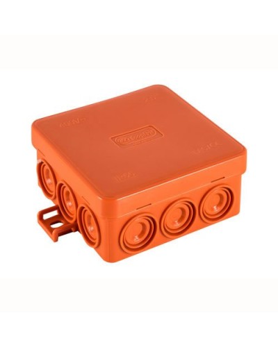 Коробка JBL085 85х85х38, 12 вых., 4P (0.15...2.5мм²) (43155HF): Коробка монтажная, огнестойкая, без галогена в Камышине