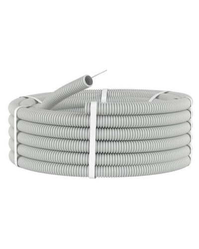 Труба HFFR тяжелая D50, серая (21150HF-GR): Труба гофрированная, с зондом, не распространяющая горение, без галогена в Камышине