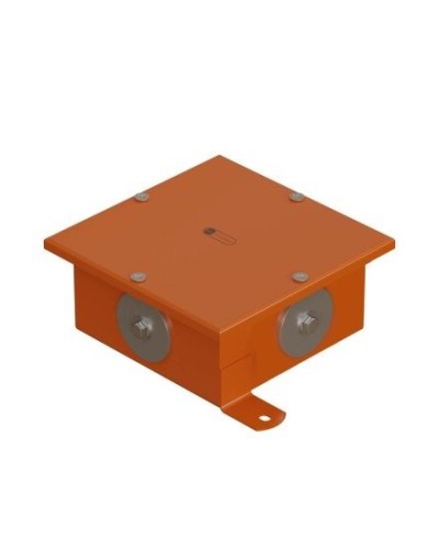 Коробка SMB120 металлическая 120х120х60, 4 металлических заглушки (56004S). Коробка, 4 металлические заглушки. Экопласт в Камышине
