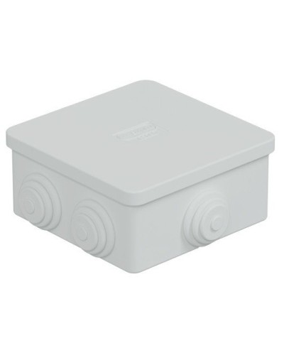 Коробка JBS080 85х85х40, 6 вых, IP44, белая (44006W-1). Коробка монтажная. Экопласт в Камышине