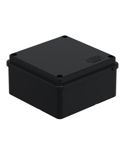 Коробка BJB/JBS100 100х100х55, IP56, черная (44057BL-1). Коробка монтажная. Экопласт в Камышине