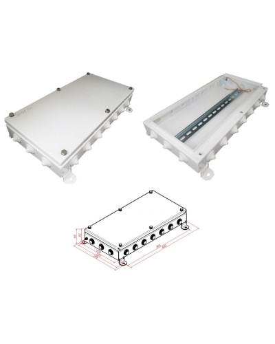 КМ IP55-2040. Коробка монтажная электротехническая. Гефест в Камышине