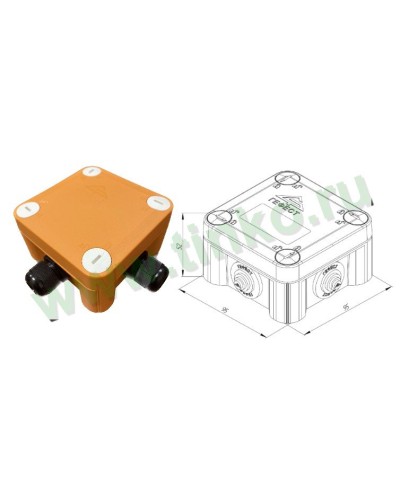 КМ-О-1010(П)(8к)-IP66(П6-12): Коробка монтажная огнестойкая в Камышине