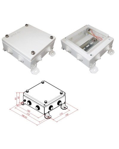 КМ IP55-1515. Коробка монтажная электротехническая. Гефест в Камышине