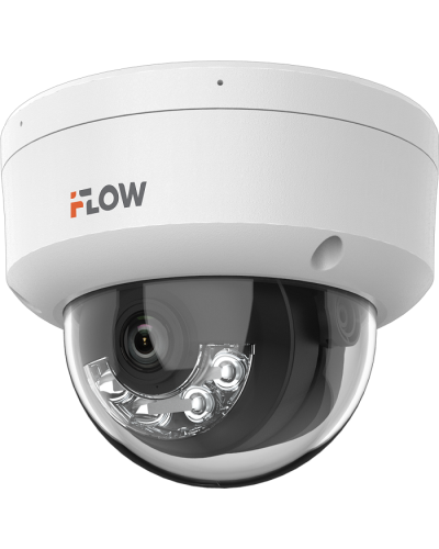 F-IC-2442C2MS(4мм). Бюджетная IP-видеокамера купольная. i-FLOW в Камышине