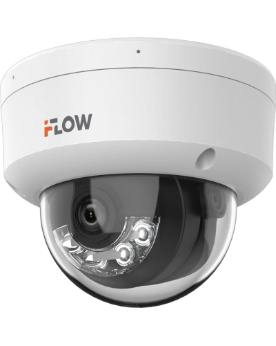 F-IC-2482C2MS(4мм). Бюджетная IP-видеокамера купольная. i-FLOW в Камышине