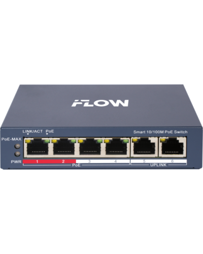 F-SW-EM206POE-VM. Коммутатор с POE. i-FLOW в Камышине