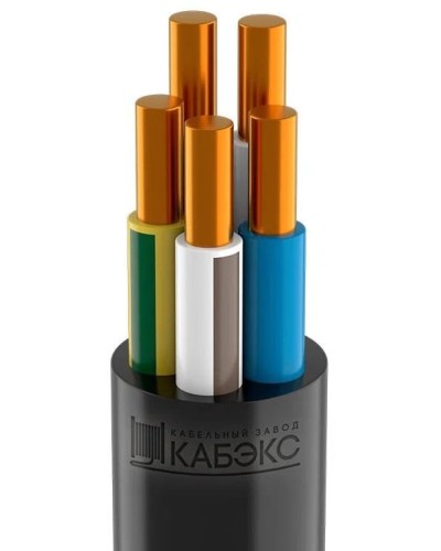 ППГнг(А)-HF 5х10 ОК (N PE) 0,66кВ Кабэкс (ТХМ00132588). Кабель силовой, не распространяющий горение, не содержащих галогенов. Кабэкс в Камышине