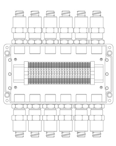 КВМК 2401. Коробка коммутационная взрывозащищенная. Компания СМД в Камышине