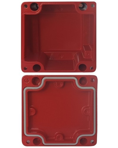 МКС Мороз, глухая, IP66/IP68, красный. Коробка коммутационная металлическая. Магнито-Контакт в Камышине