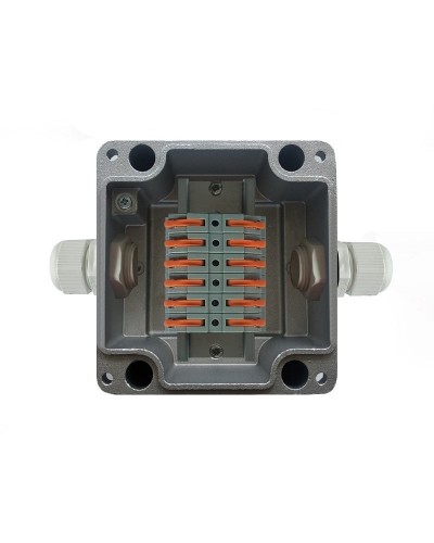 МКС Мороз, 2В, с клеммниками REXANT, IP66/IP68. Коробка коммутационная металлическая. Магнито-Контакт в Камышине