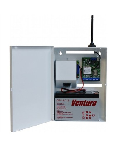 SR103-2GSM-SBK25-W Ретро (SR103-2GSM BK-7W) под АКБ 7Ач, цвет белый. Конвертор протоколов. Проксима в Камышине