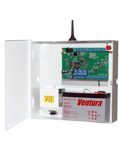 S632-2GSM-BK25-W (S632-2GSM-BK), Бокс-комплект под 7Ач, белый. Устройство оконечное объектовое приемно-контрольное c GSM коммуникатором. Проксима в Камышине