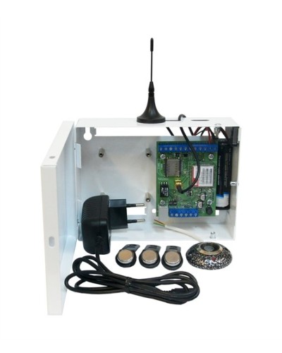 S400L-2GSM-BK12-W-li Kit Нано LAN клеммники (li-ion АКБ 2800мАч, цвет белый). Устройство оконечное объектовое приемно-контрольное c GSM и LAN коммуникаторами. Проксима в Камышине