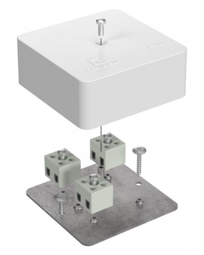 Коробка огнестойкая 75х75х30 (40-0450-FR2.5-6). Коробка огнестойкая для открытой установки. Промрукав в Камышине