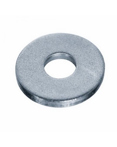 Шайба с широкими полями (кузовная) оцинкованная M10 (DIN 9021) (100 шт) (PR08.2379). Шайба с широкими полями. Промрукав в Камышине