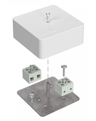 Коробка огнестойкая 75х75х30 (40-0450-FR2.5-4). Коробка огнестойкая для открытой установки. Промрукав в Камышине
