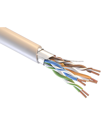 СегментЛАН F/UTP Cat5e PVCLSнг(А)-FRLS 2х2х0,52. Кабель «витая пара» (LAN) для структурированных систем связи. Сегмент Энерго в Камышине