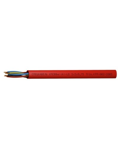 КПСВВнг(А)-LS 4х2х1,5 (Спецкабель). Кабель симметричный для систем сигнализации и управления, групповой прокладки, с пониженным дымо- и газовыделением. Спецкабель в Камышине