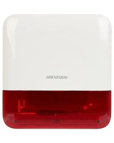 DS-PS1-E-WE Red Indicator. Оповещатель свето-звуковой радиоканальный уличный. AX PRO Hikvision в Камышине
