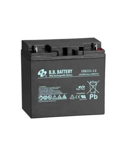 B.B. Battery HR 22-12. Аккумулятор герметичный свинцово-кислотный. B.B. Battery в Камышине