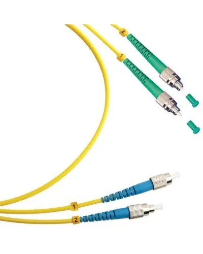 FOP(d)-9-FC/APC-FC/UPC-1m (8101c). Патч-корд оптический. CABEUS в Камышине