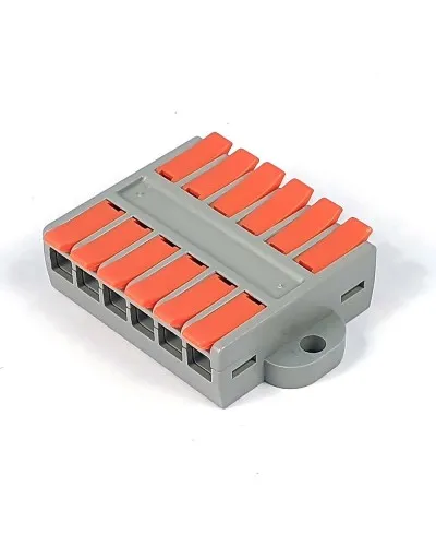 MX662-6R (11417c). Клемма соединительная универсальная проходная 6 полюсов. CABEUS в Камышине