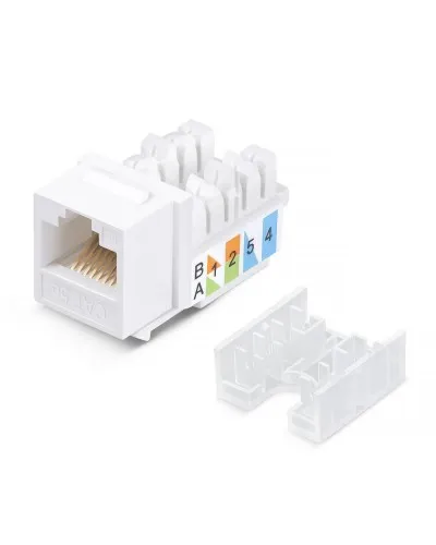 KJ-RJ45-Cat.5e-90-SW (10100c): Вставка Keystone Jack RJ-46 в Камышине