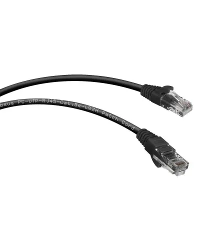 PC-UTP-RJ45-Cat.5e-5m-BK-LSZH (9541c), чёрный. Патч-корд медный. CABEUS в Камышине