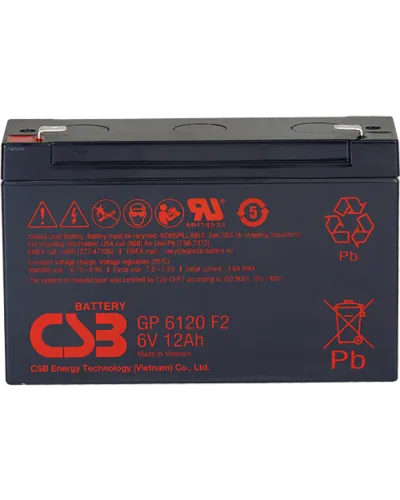 CSB GP 6120. Аккумулятор герметичный свинцово-кислотный. CSB в Камышине
