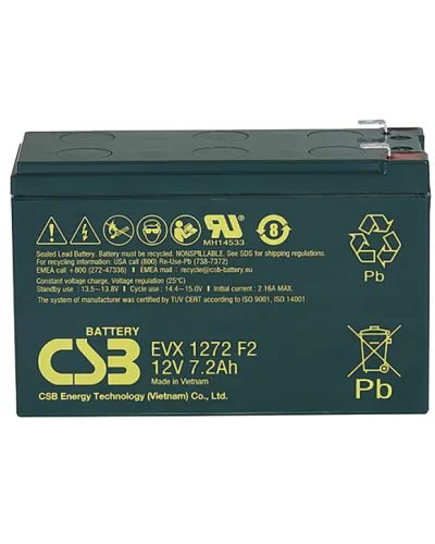 CSB EVX 1272. Аккумулятор герметичный свинцово-кислотный. CSB в Камышине