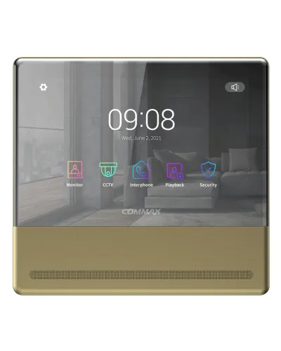 CDV-70QT/XL (золото). Монитор видеодомофона цветной. Commax в Камышине