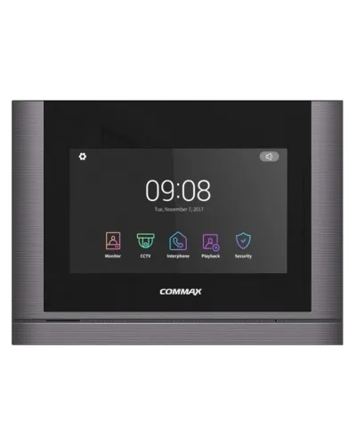 CDV-1024MA (темное серебро). Монитор видеодомофона цветной. Commax в Камышине