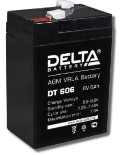 Delta DT 606. Аккумулятор герметичный свинцово-кислотный. Delta в Камышине
