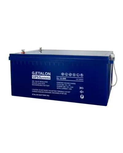 G.ETALON GL 12-200. Аккумулятор герметичный свинцово-кислотный. ETALON в Камышине