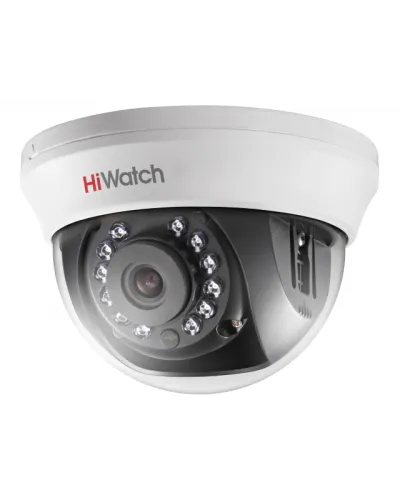 DS-T201(B) (3.6мм). Бюджетная видеокамера мультиформатная купольная. HiWatch в Камышине