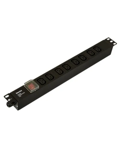 SHE19-8IEC-S-CB. Блок розеток 19. Hyperline в Камышине