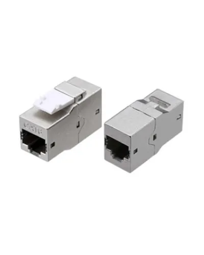 CA2-KJ-C6-SH-BK. Проходной адаптер. Hyperline в Камышине