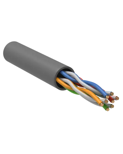 GENERICA U/UTP 5E 24AWG 4PR PVC серый (BC1-C5E04-111-100-R-G). Кабель «витая пара» (LAN) для структурированных систем связи. IEK в Камышине