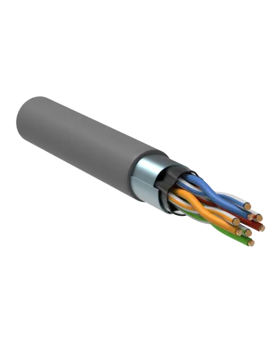 GENERICA F/UTP кат.5E 24AWG 4 пары LSZH серый (BC1-C5E04-321-305-R-G). Кабель «витая пара» (LAN) для структурированных систем связи. IEK в Камышине