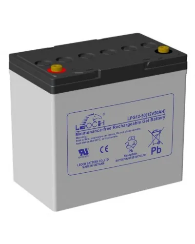LEOCH LPG 12-50. Аккумулятор герметичный свинцово-кислотный. LEOCH в Камышине