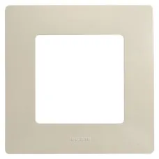 Рамка 1 пост ETIKA, слоновая кость (672511). Рамка. LegranD