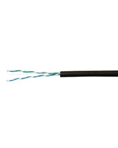 U/UTP 2pair, Cat5, Solid, Out, PVC (NMC 2110B-BK). Кабель «витая пара» (LAN) для структурированных систем связи. NIKOMAX в Камышине