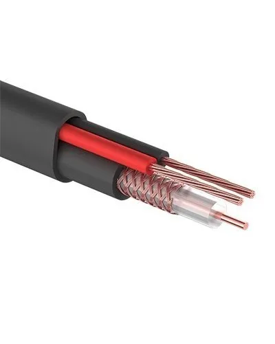 КВК-П-2 +2x0,50 мм² (Cu/Cu) черный PROconnect (01-4214). Кабель комбинированный для систем видеонаблюдения. PROCONNECT в Камышине